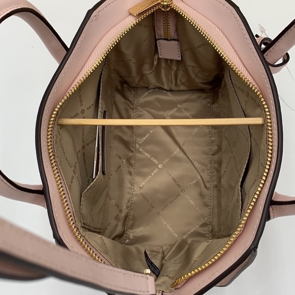 Michael Kors Avril Small Leather Top-Zip Satchel and Small Wallet Coinpouch Set - Picture 13 of 16